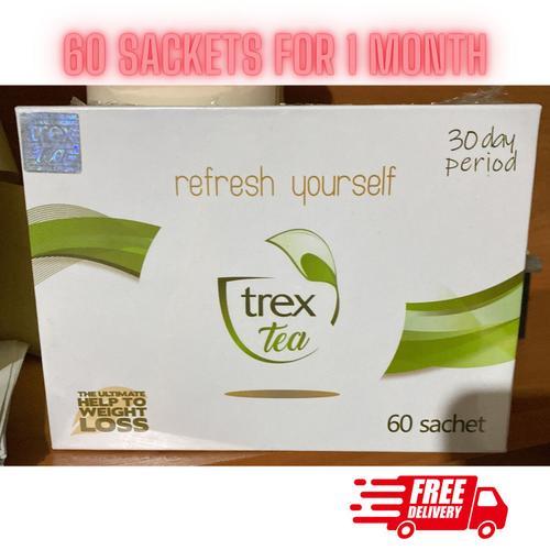 Trex Tea Mélange de tisanes Detox FatBurner 60 Sachets