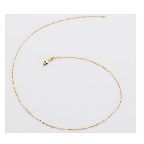 Chaîne Fine Maille Forçat 60cm Plaqué Or 18 Carats Bijoux - Bijouxia - Doré - Mixte