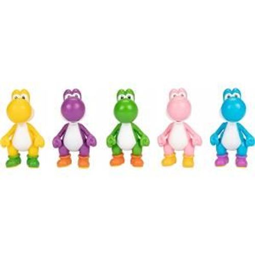 Pack 5 Figurines Yoshi 6cm