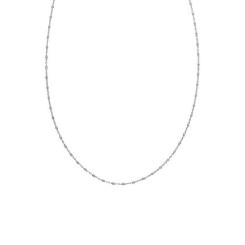 Chaîne - Bijouxia - Maille Fantaisie - Argent Massif 925 - Longueur 45 Cm - État Neuf
