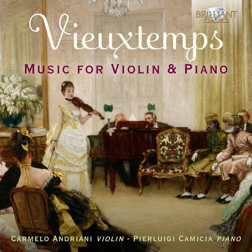 Vieuxtemps / Andriani / Camicia - Music For Violin & Piano [Compact Discs]