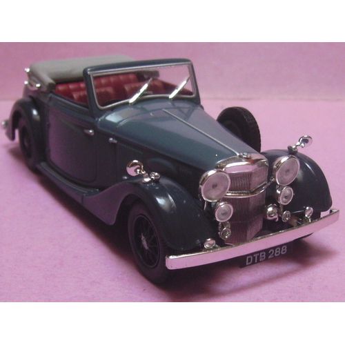 Alvis 4,3 Litres Drophead Convertible 1938 - Voitures Classiques N° 43 - Ixo / Altaya - Ech 1/43 - Avec Défaut-Ixo / Altaya