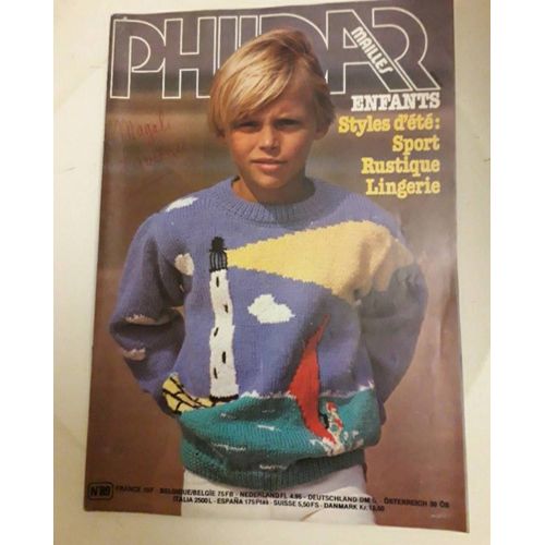 Magazine Tricot Phildar N 89 