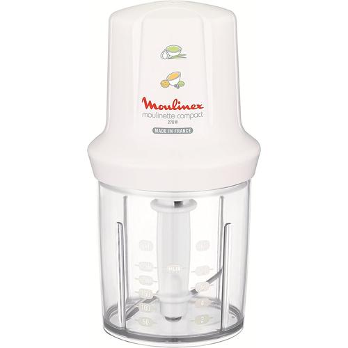 Moulinex Compact DJ300110 - Hachoir - 600 ml - 270 Watt - blanc