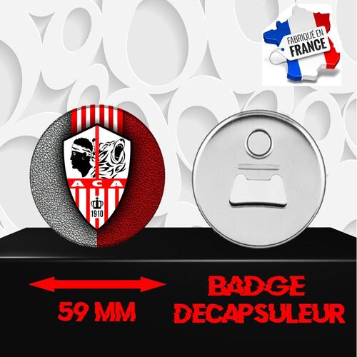 Magnet Décoratif Décapsuleur Aimanté 59 Mm Collection Football Club De Foot Europe 664