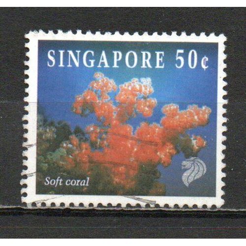 Timbre-Poste De Singapour