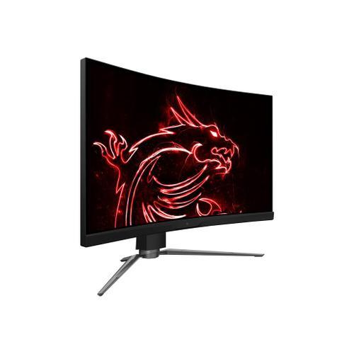 MSI MPG ARTYMIS 273CQR QD - Écran LED - incurvé - 27" - 2560 x 1440 WQHD @ 165 Hz - VA - 530 cd/m² - 3000:1 - DisplayHDR 400 - 1 ms - 2xHDMI, DisplayPort, USB-C - noir