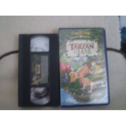 K7 Vhs Disney * La Légende De Tarzan & Jane