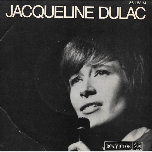 Jacqueline Dulac : Lorsqu On Est Heureux / Les Longs Chemins / J Ai Dit Non Aux Voyages / Il Pleut Sur Les Amandes [Vinyle 45 Tours 7" Ep] 1966