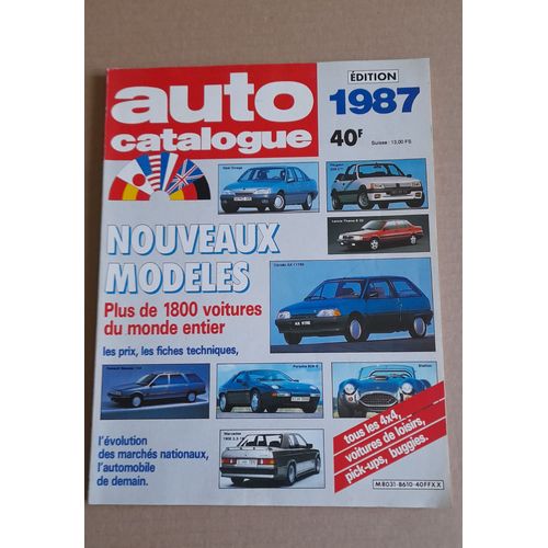 Auto Catalogue 1986-1987