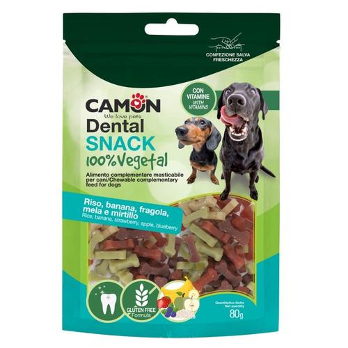 Snack Veggie Riz Et Fruits Forme Os Camon Pour Chien