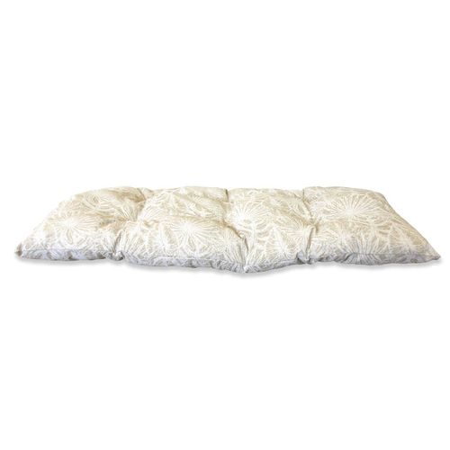 Matelas Bombé Pour Chien - Polyester Saygon Beige 70 X 110 Cm
