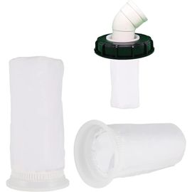 2Pcs Filtre en nylon IBC, filtre de rechange IBC, filtre en nylon(163 mm),filtre IBC pour réservoir d'eau de pluie IBC 10,5 x 20cm