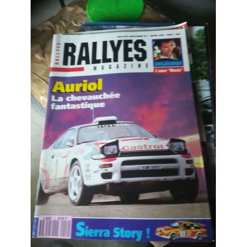 Rallyes Magazine 2 De 1993 Ford Sierra Cosworth Et Porsche 911 Et 205 Gti Gr F,Monte Carlo,Dakar,Routes Du Nord,Acores,Peugeot 106 Terre
