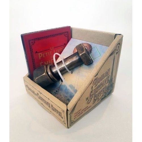 Le Boulon De Gustave Eiffel - Coffret Avec 1 Casse-Tête En Métal Et Le Petit Livre Des D'énigmes