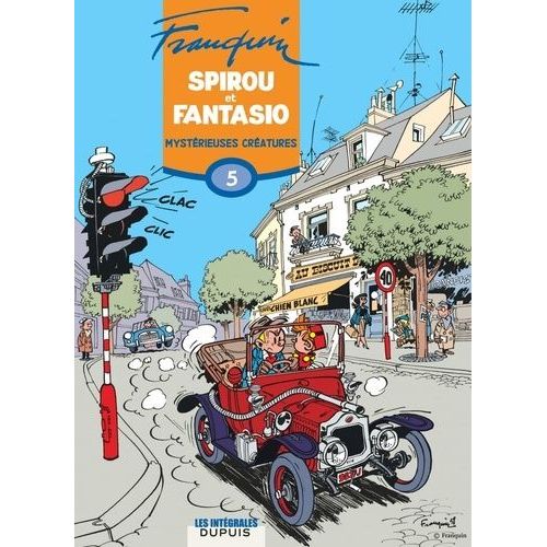 Spirou Et Fantasio Intégrale Tome 5 - Mystérieuses Créatures - 1956-1958