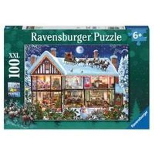Ravensburger - Noël À La Maison - Puzzle 100 Pièces
