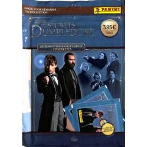 Panini Official Stickers Les Secrets Dumbledore Album + Range Cartes + 2 Pochettes