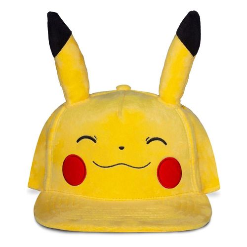 Pokemon Casquette Snapback Smiling Pikachu