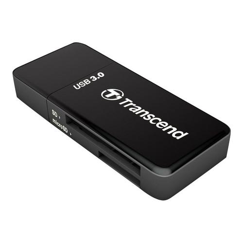 Transcend - Lecteur de carte (SD, microSD, SDHC, microSDHC, SDXC, microSDXC, SDHC UHS-I, SDXC UHS-I) - USB 3.0