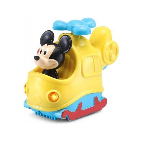 L'helicoptere Magique De Mickey - Parlant, Musical, Lumineux - Vehicule Disney Vtech 1-5 Ans - Tut Tut Bolide + Carte Animaux