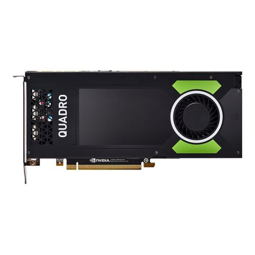 NVIDIA Quadro P4000 - Carte graphique - Quadro P4000 - 8 Go GDDR5 - PCIe 3.0 x16 - 4 x DisplayPort - Adaptateurs inclus