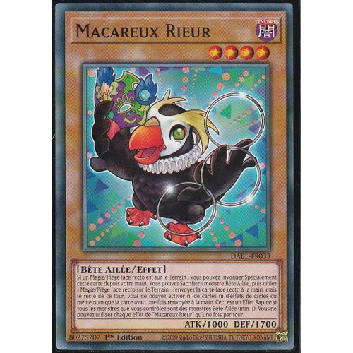 Carte Yu-Gi-Oh - Macareux Rieur - Dabl-Fr033