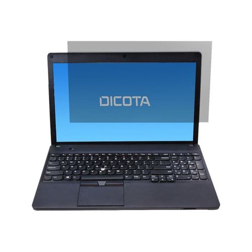 DICOTA - Filtre de confidentialité pour ordinateur portable - à double sens - module d'extension/adhésif - largeur 14,1 pouces - noir