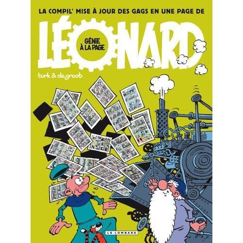 Léonard Tome 0 - Génie À La Page - La Compil' Mise À Jour Des Gags En Une Page De Léonard