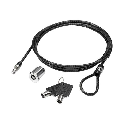 HP Docking Station Cable Lock - Câble de sécurité - pour EliteBook 84XX, 85XX, 8770; ZBook 15u G2, 15u G3, 15u G4, 15u G5, 15u G6, 17, 17 G2