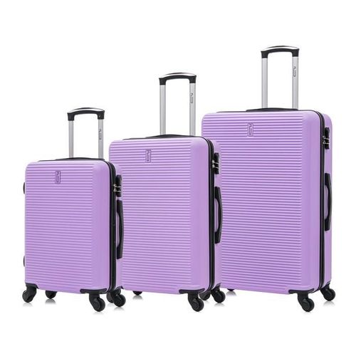 Celims France - Set Valise 3 Pièces | Lot de Valise | ABS | Violet