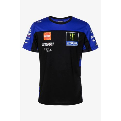 T-Shirt Réplica Monster Energy Yamaha Motogp Team