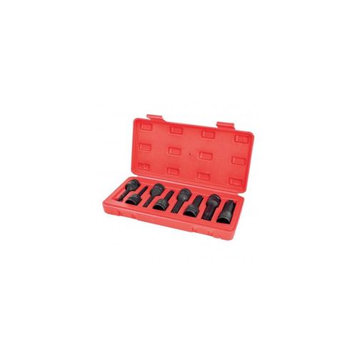 Coffret 8 Douilles A Choc Torx Male Carre 1/2''