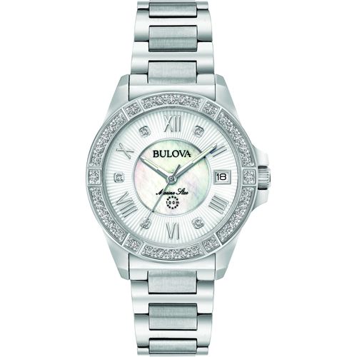 Montre Seul Le Temps Femme Bulova Marine Star Classique Cod. 96r232