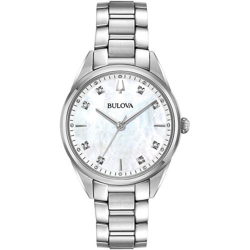 Montre Seul Le Temps Femme Bulova Diamonds Trendy Cod. 96p199