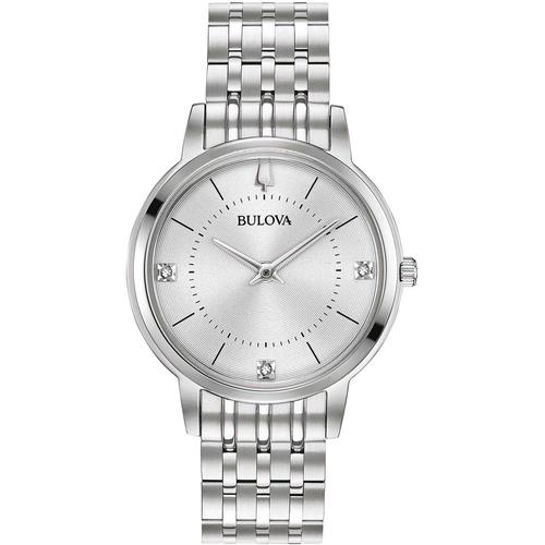 Montre Seul Le Temps Femme Bulova Classic Élégant Cod. 96p183