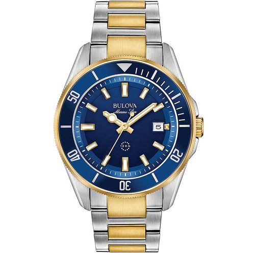Montre Seul Le Temps Homme Bulova Marine Star Informel Cod. 98b334