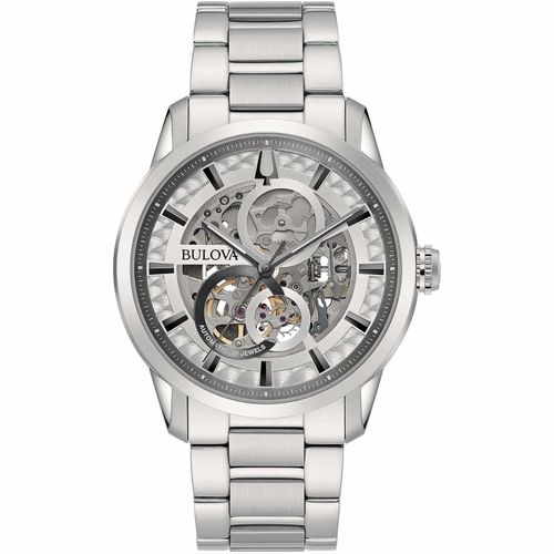 Montre Seul Le Temps Homme Bulova Sutton Automatic Informel Cod. 96a267 Bulova