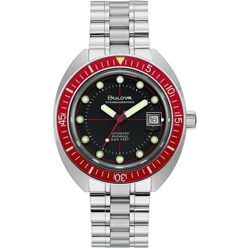 Montre Seul Le Temps Homme Bulova Oceanographer Informel Cod. 96b343