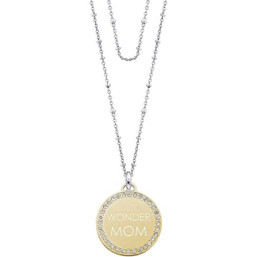 Collier Femme Bijou For You Jewels Life Is Mamma Informel Cod. N15706 For You Jewels