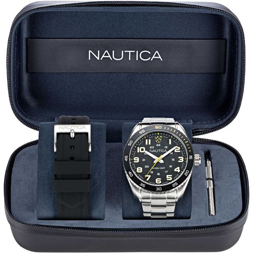 Montres Seul Le Temps Montre Seul Le Temps Homme Nautica Key Biscayne Trendy Cod. Napkbs224 Nautica Napkbs224