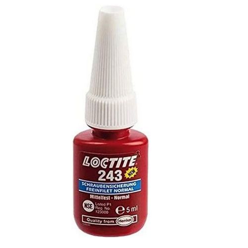 LOCTITE 243 - 5 ml PROFESSIONNEL FREIN FILET MOYEN STANDARD BLEU