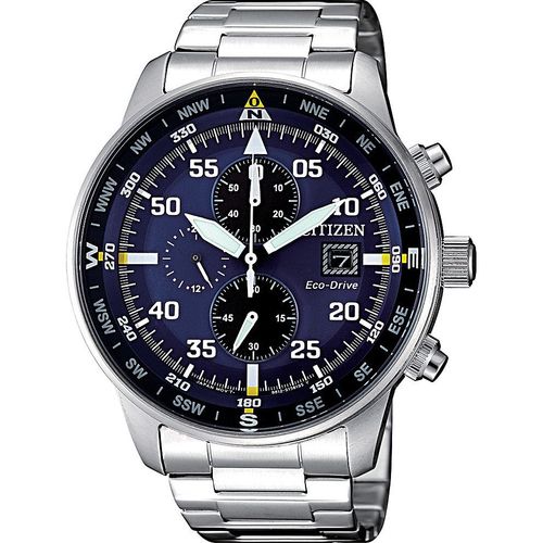 Montre Chronographe Homme Citizen Aviator Informel Cod. Ca0690-88l