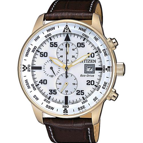 Montres Chronographes Montre Chronographe Homme Citizen Aviator Informel Cod. Ca0693-12a Citizen Ca0693-12a