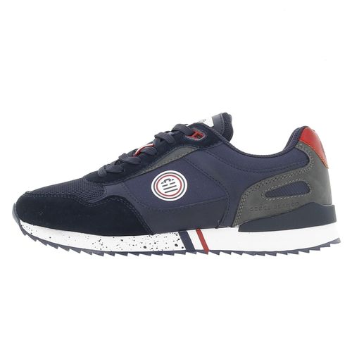 Chaussures Basses Cuir Ou Simili Serge Blanco Sneakers Marine Bleu Marine000003862