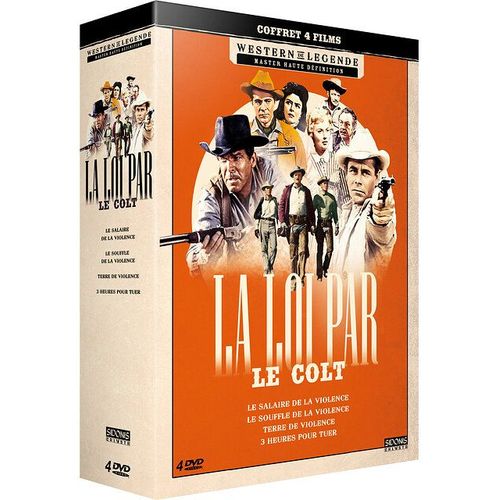 La Loi Par Le Colt - Coffret : Le Salaire De La Violence + Le Souffle De La Violence + Terre De Violence + 3 Heures Pour Tuer - Édition Limitée