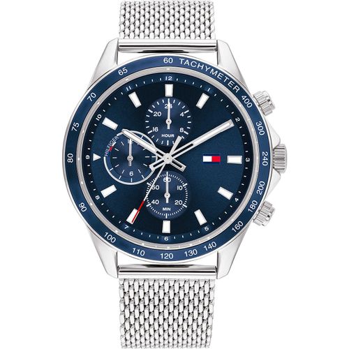 Montres Multifonction Montre Multifonction Homme Tommy Hilfiger Miles Classique Cod. 1792018 Tommy Hilfiger 1792018