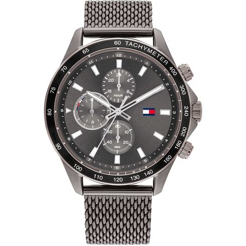 Montres Multifonction Montre Multifonction Homme Tommy Hilfiger Miles Classique Cod. 1792019 Tommy Hilfiger 1792019
