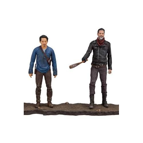 The Walking Dead Tv Version Pack 2 Figurines Negan & Glenn 13 Cm