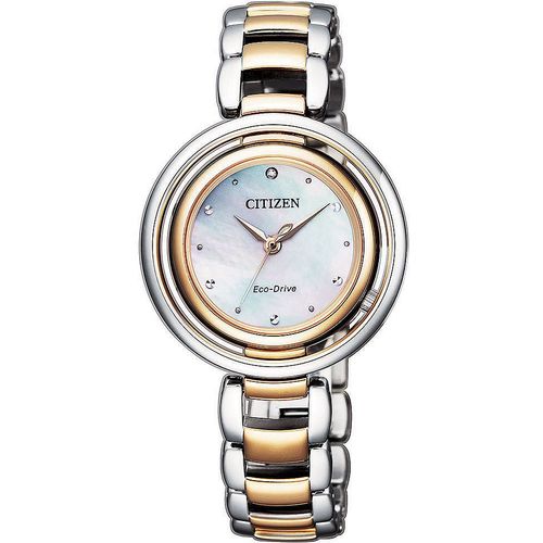 Montre Seul Le Temps Femme Citizen L Arcly Trendy Cod. Em0666-89d